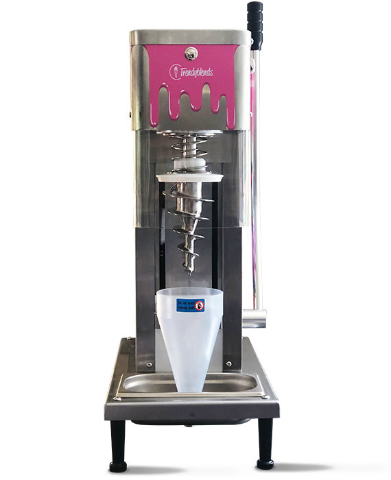 trendyblends ice cream machine view right